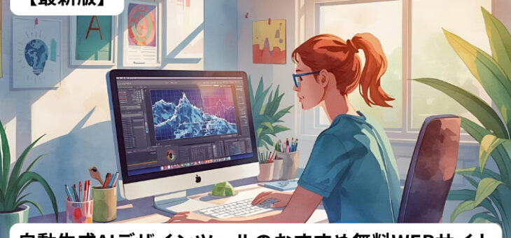 【最新版】自動生成AIデザインツールのおすすめ 無料WEBサイトをご紹介