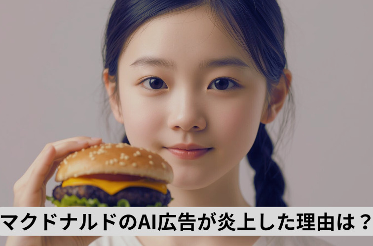 マクドナルドのAI広告が炎上した理由は?