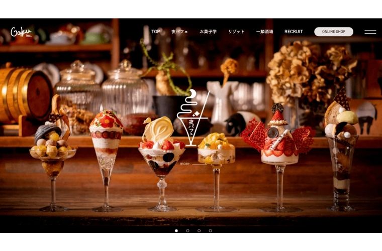 夜パフェ専門店｜株式会社GAKU