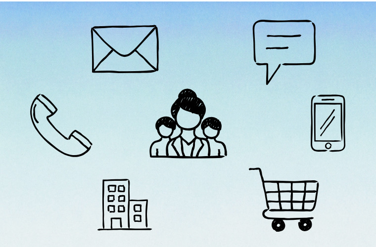 タッチポイントの種類について