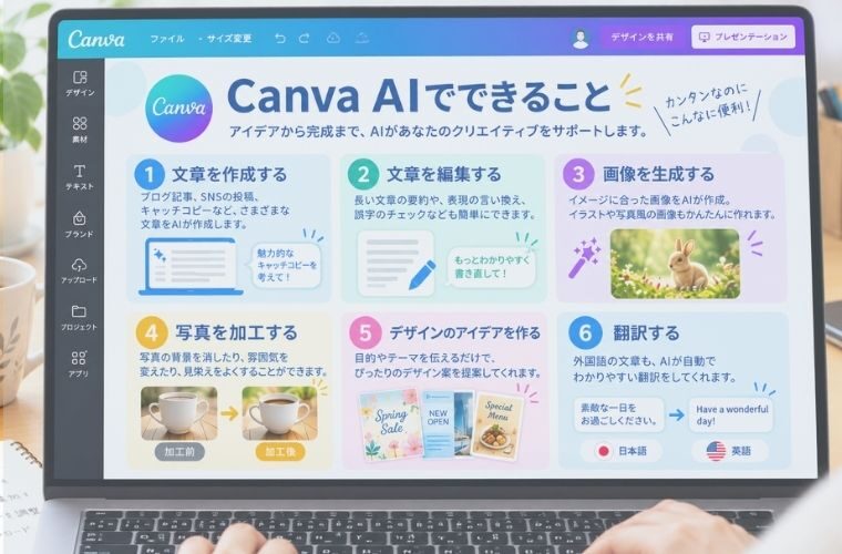 2．Canva AIとは？