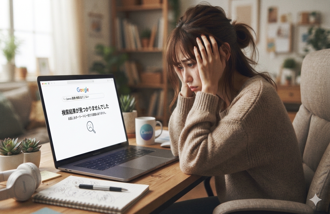 「Canva（キャンバ）で作成したホームページをインターネット検索したのに、なぜかヒットしない」のSEO対策4選と裏技２選